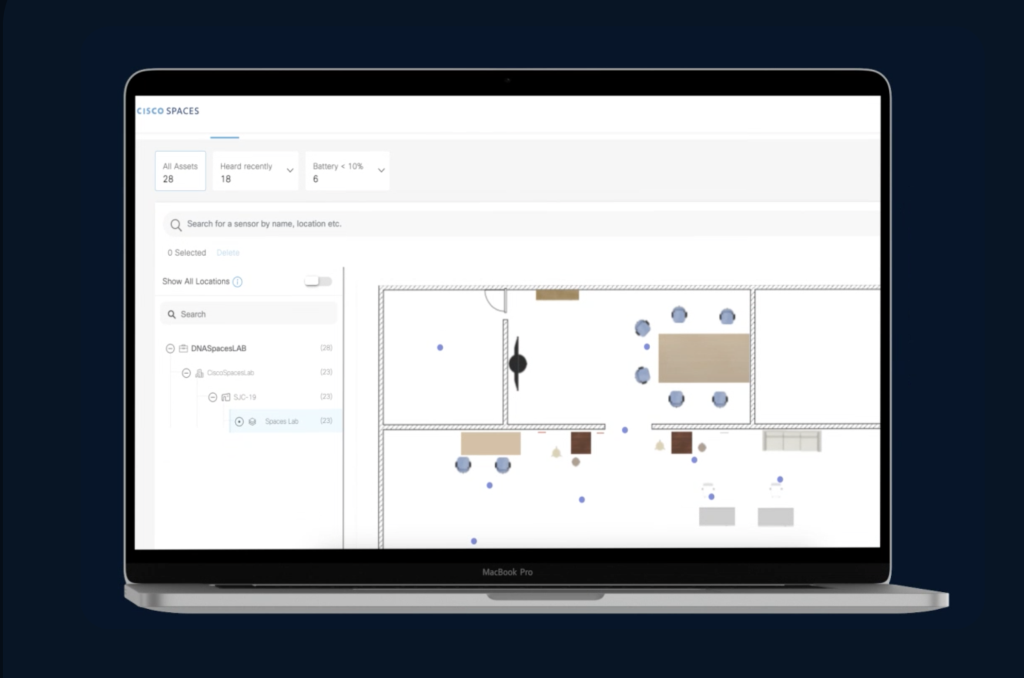 Spaces Asset Tracking Dashboard